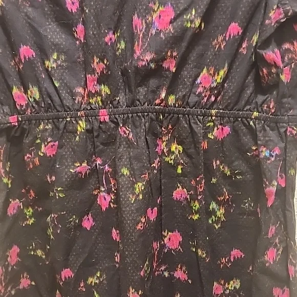 Pam & Gela Neon Ditsy Dress sz Small - Picture 9 of 15